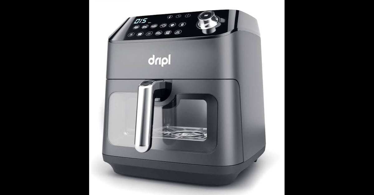 Customer photo review of Dripl Heißluftfritteuse 5,7L mit LCD Touchscreen - Secret Sale