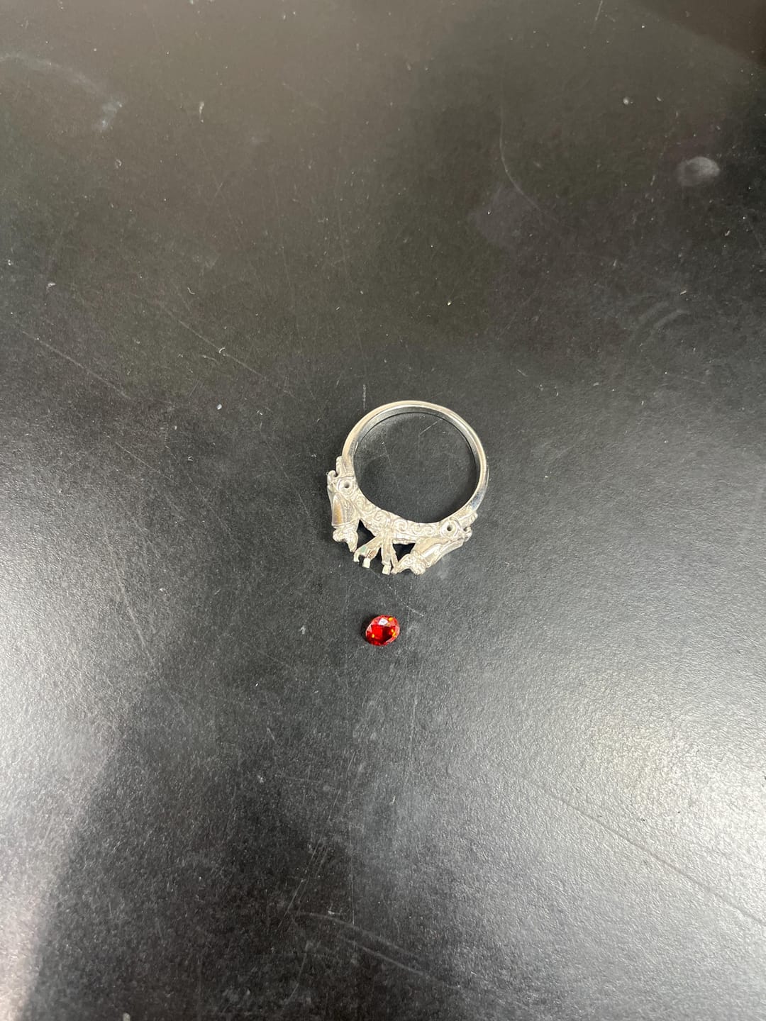 Customer photo review of Vampire Bat Ring