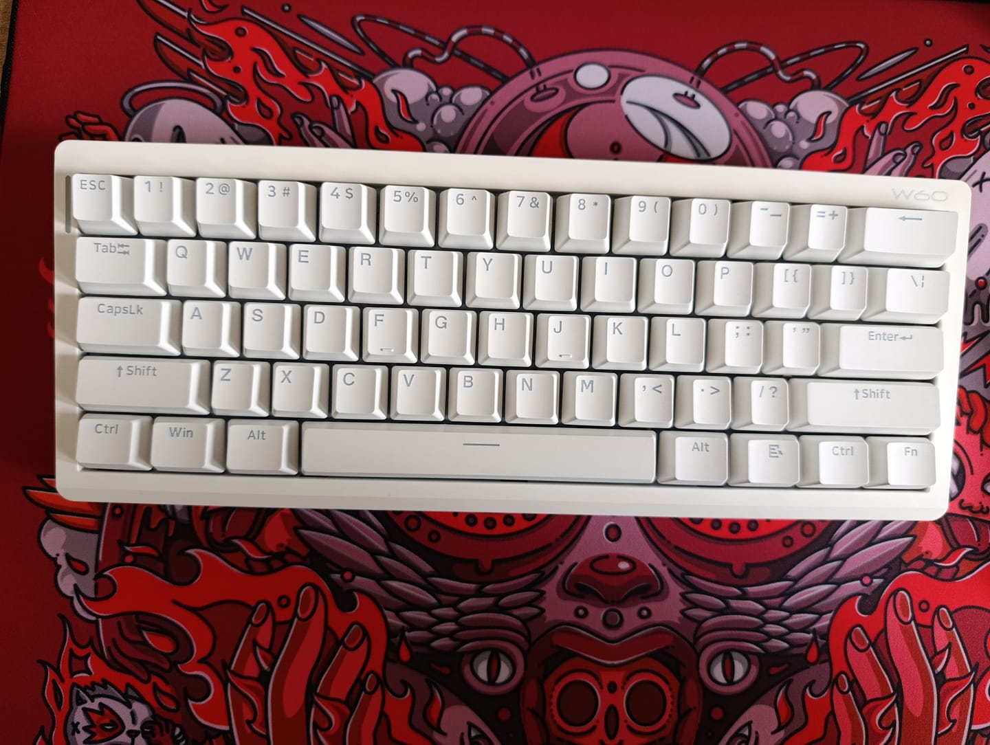 Customer photo review of Wraith W60 Klavye (Manyetik Switch / HE)