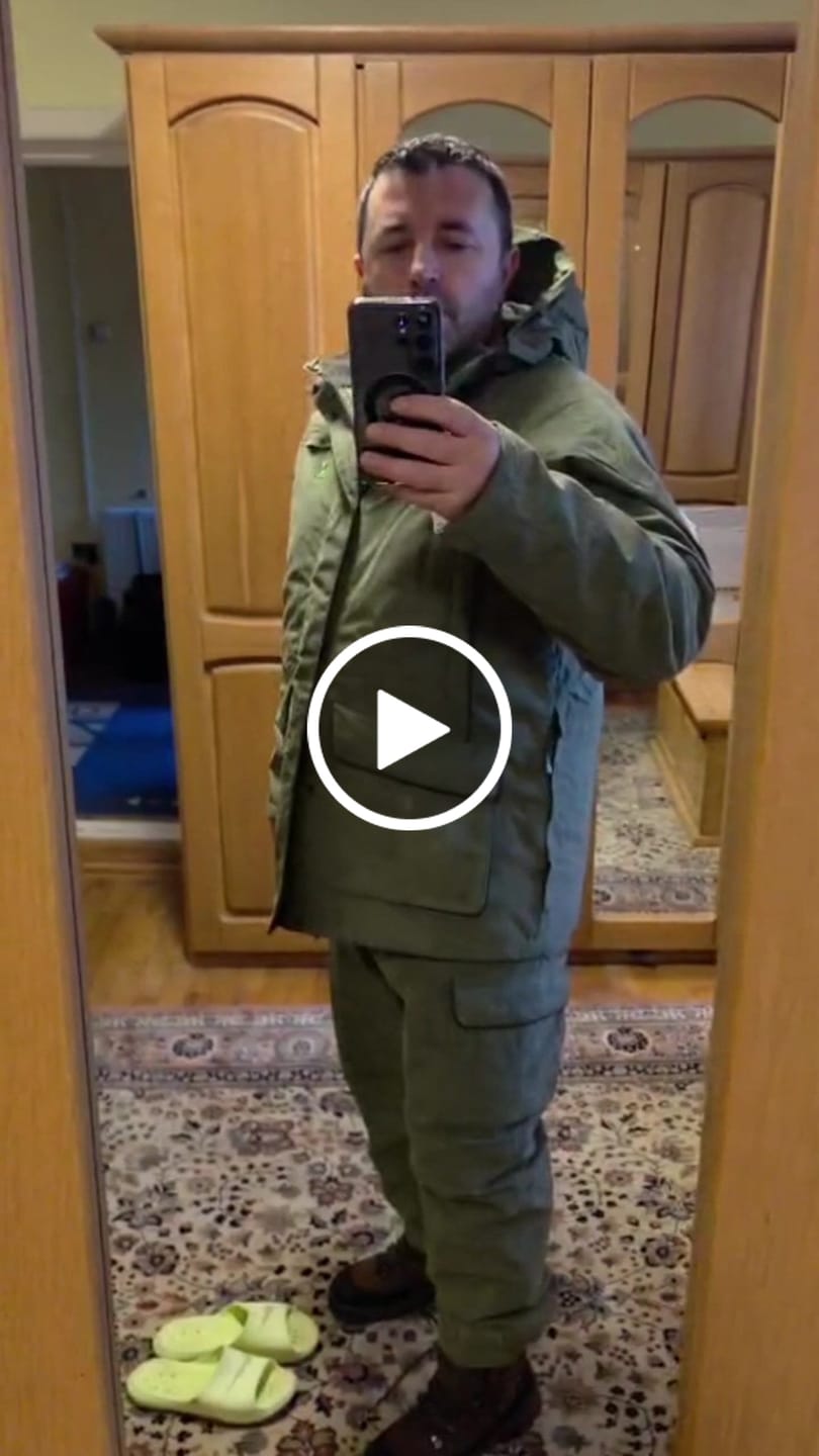 Customer video review of COSTUM IARNA ARGO® 3 în 1 [geaca+pantalon+gluga]