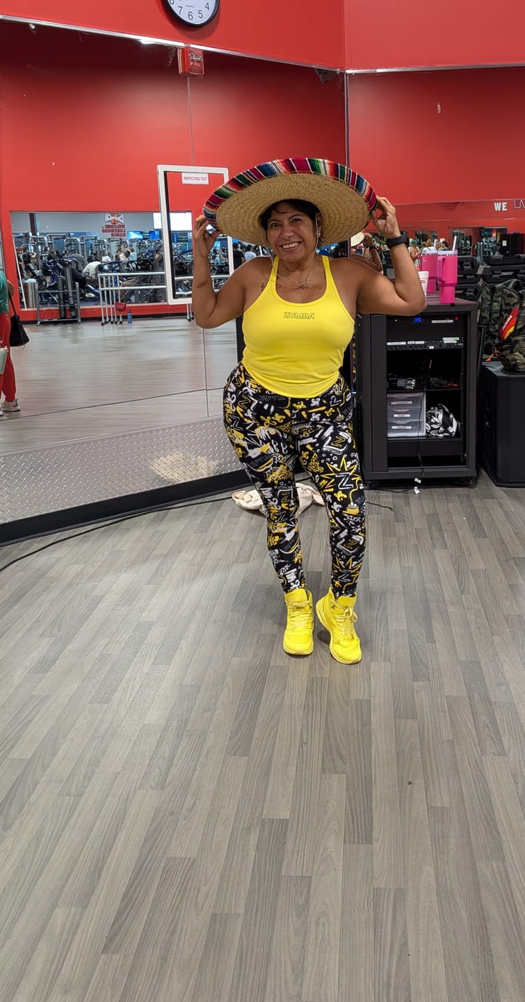 Customer photo review of Victory Cami Tank With Shelf Bra
