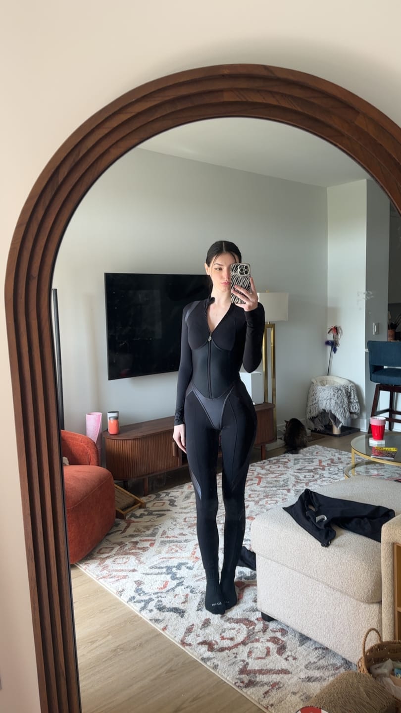 Customer photo review of Jumpsuit Ideal Suit Black