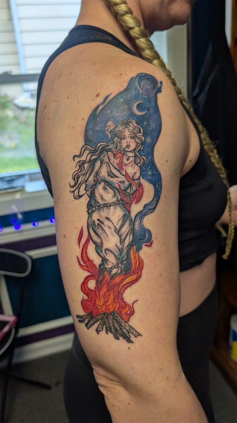 Customer photo review of Signature Tattoo Numbing Cream