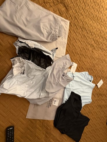 Customer photo review of Velion Relaxed Tee - White