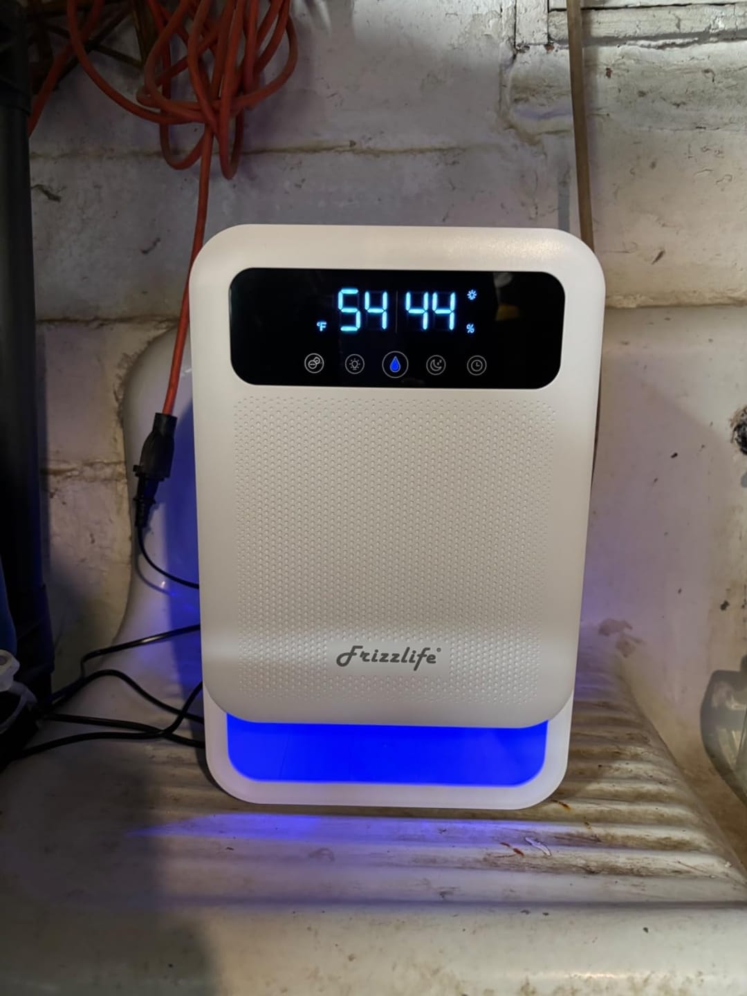 Customer photo review of Frizzlife Dehumidifier with Air Purifier, DH80
