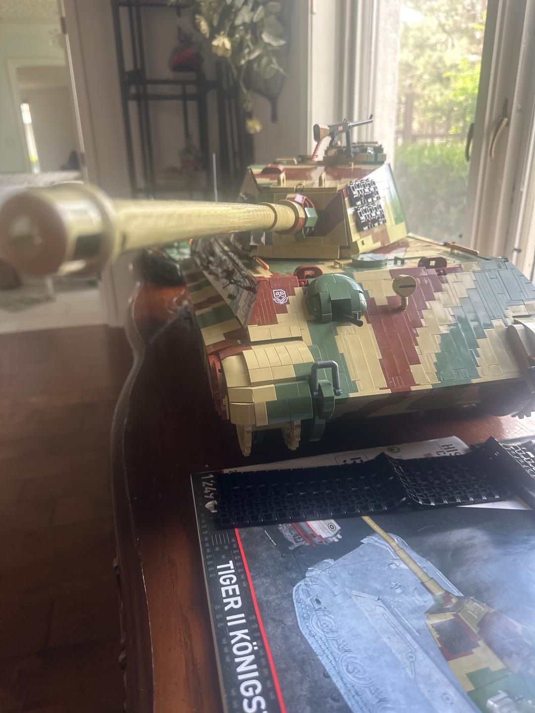 Customer photo review of COBI Tiger II Königstiger 1:12 Scale Tank : Set #2808