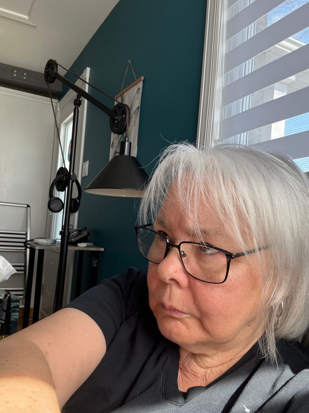 Customer photo review of Natural rosemary serum — Targeted root care between washes