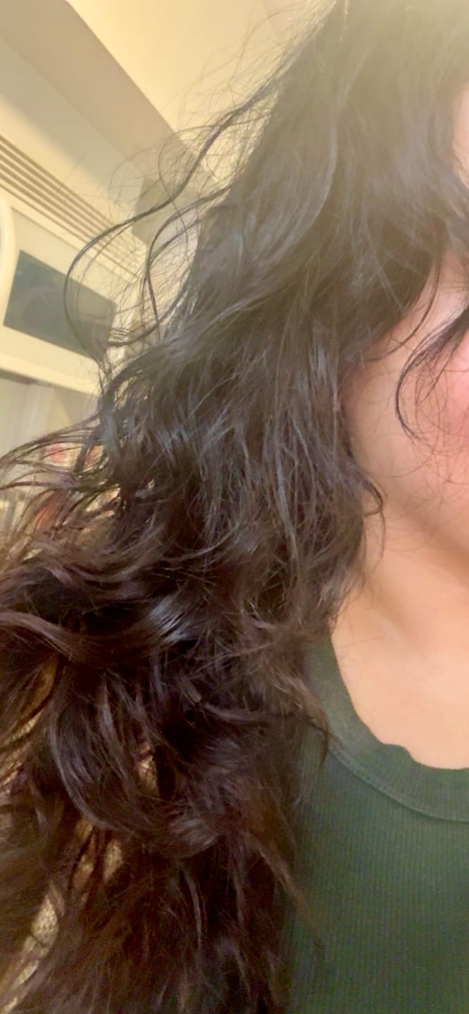 Customer photo review of LOVE CURL Shampoo