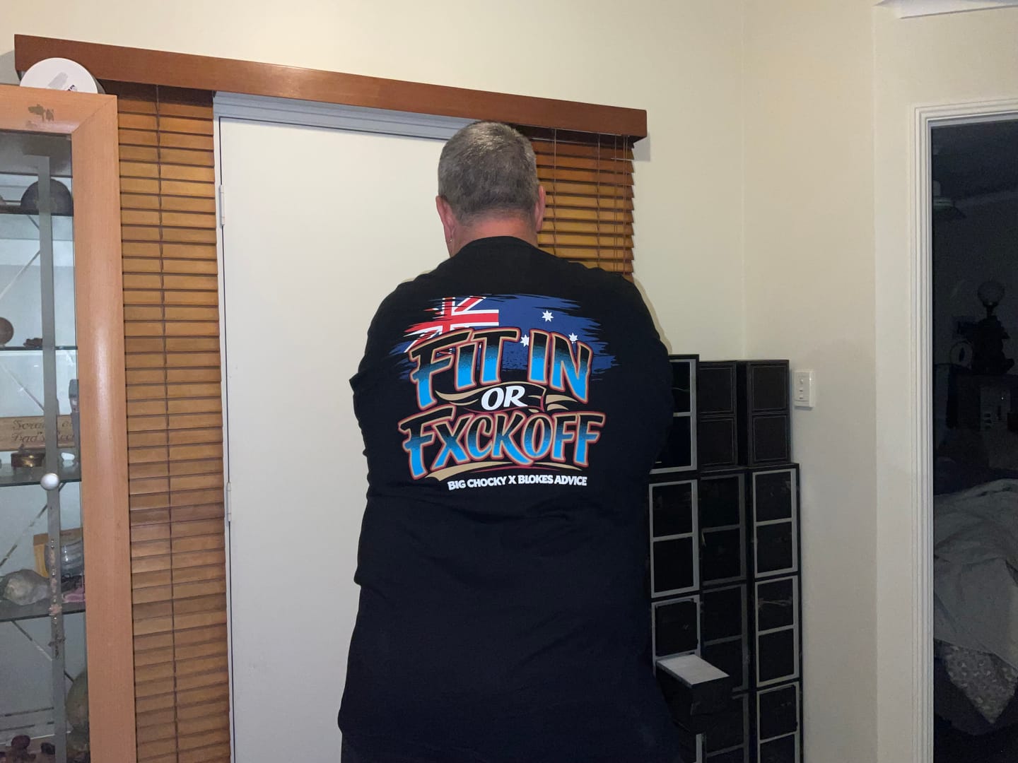 Customer photo review of Big Chocky | Fit In Tee