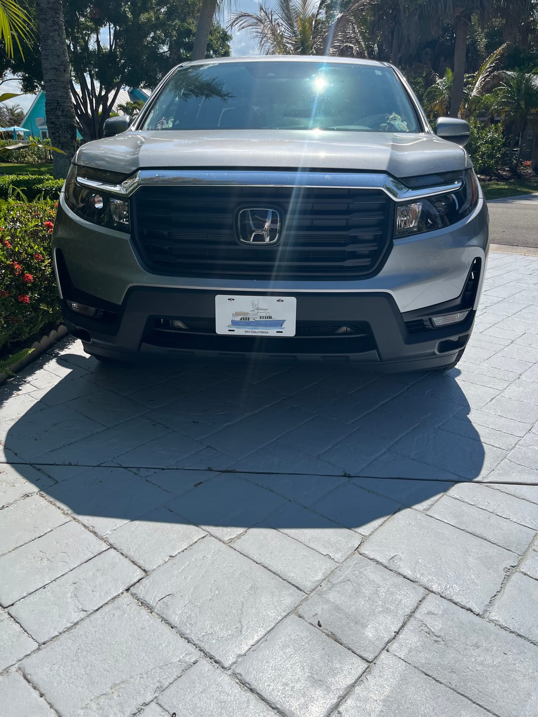 Customer photo review of Custom License Plate