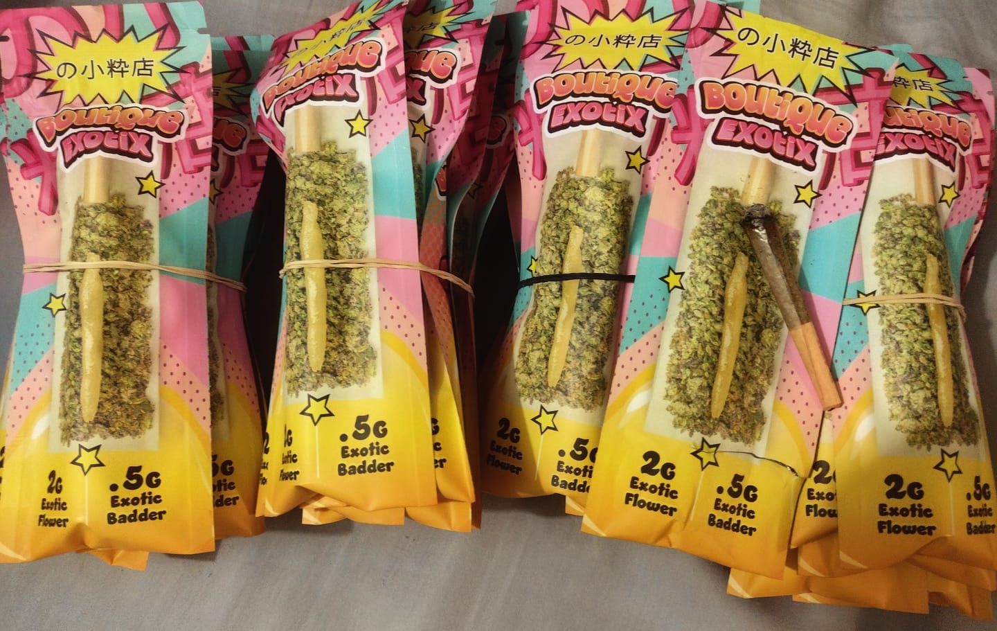 Customer photo review of Boutique Exotics - Jelly Roll - 2.5G Pre-Roll
