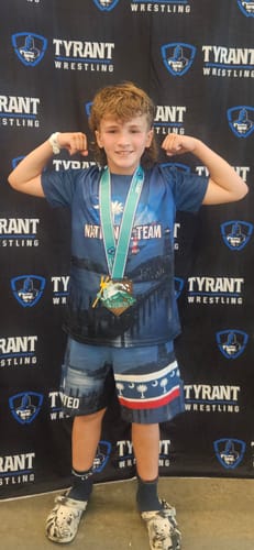 Customer photo review of Dave's National Wrestling Set