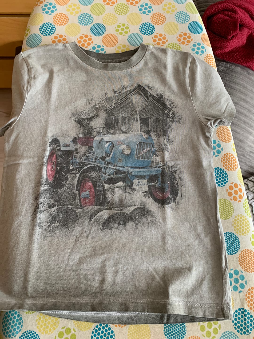 Customer photo review of Almtracht® Kids Tshirt "Traktor"