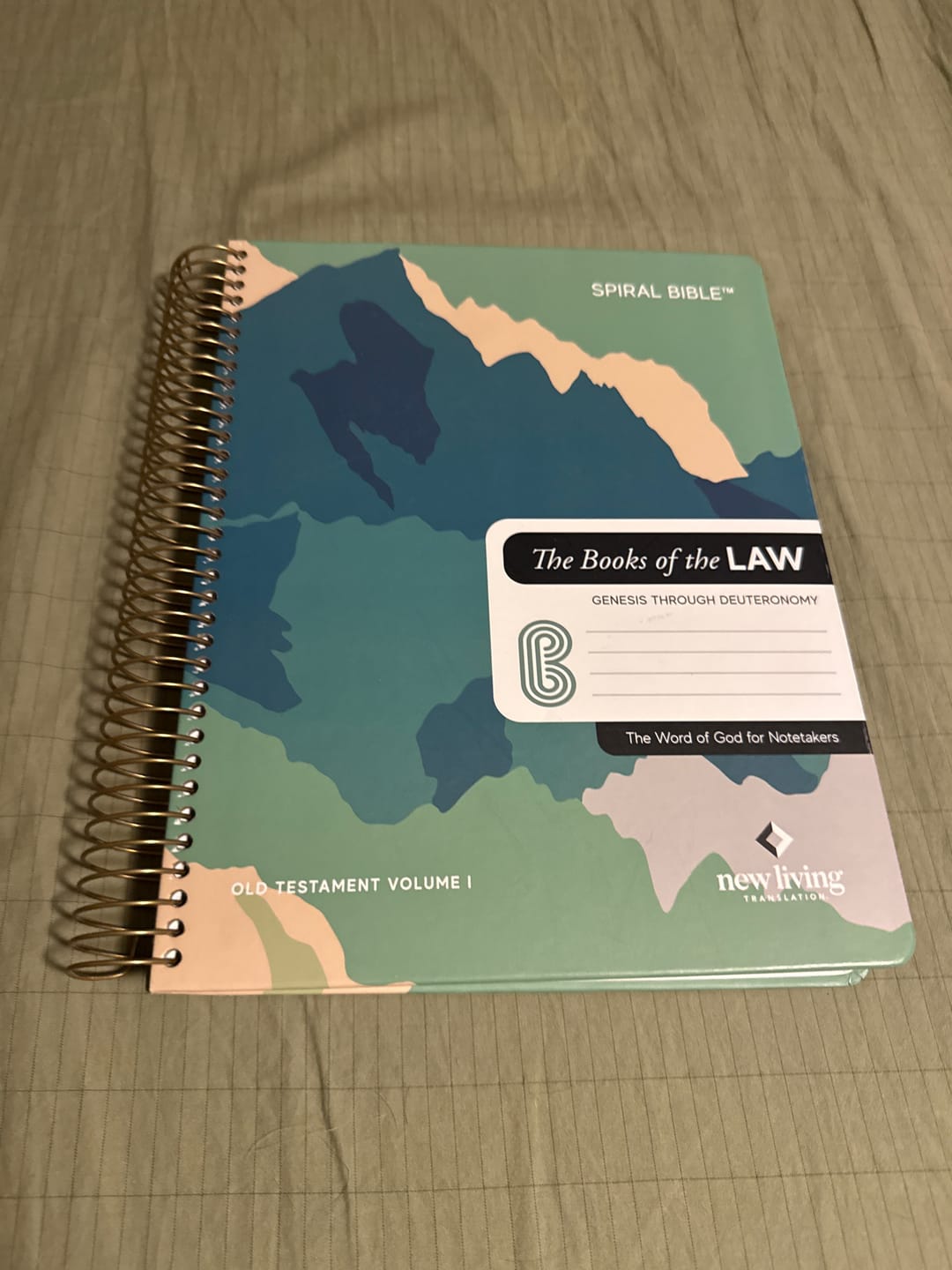 Customer photo review of The Spiral Bible Study System™