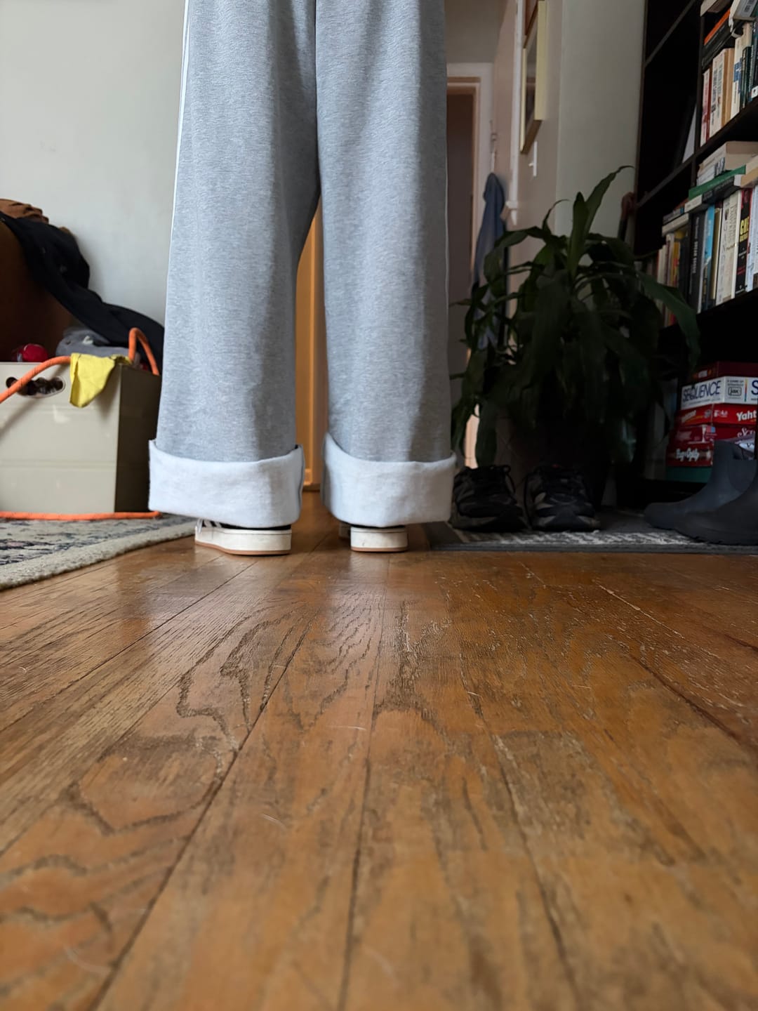 Customer photo review of Aelfric Eden Double Waist Baggy Sweatpants