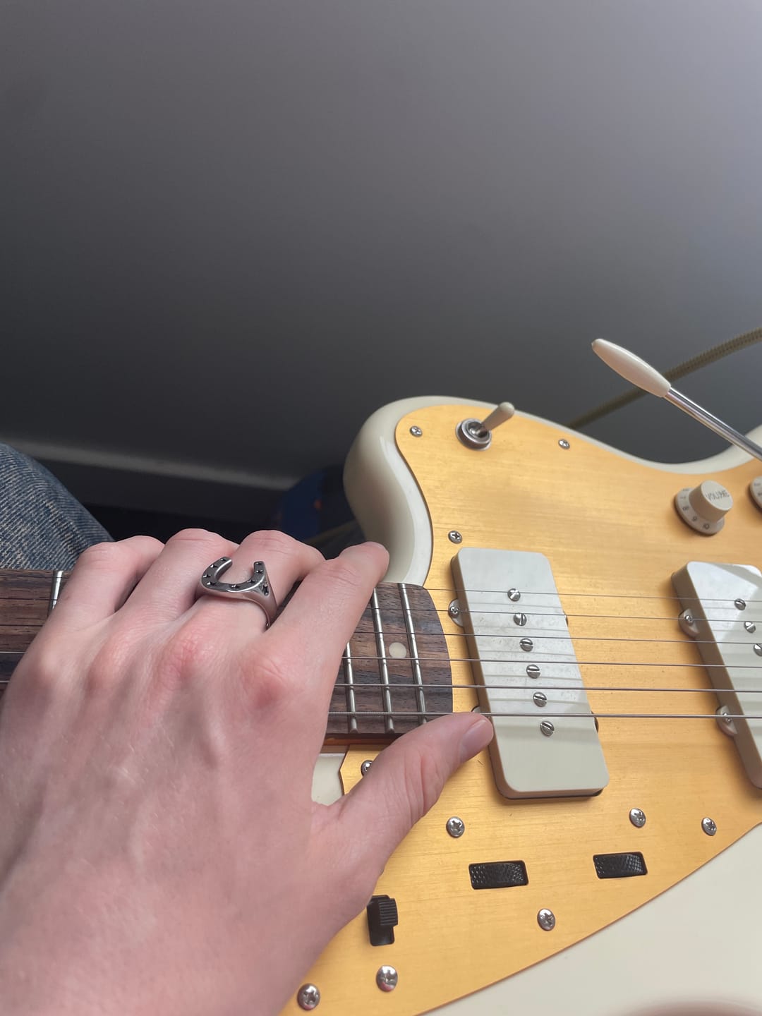 Customer photo review of Horse Shoe Ring