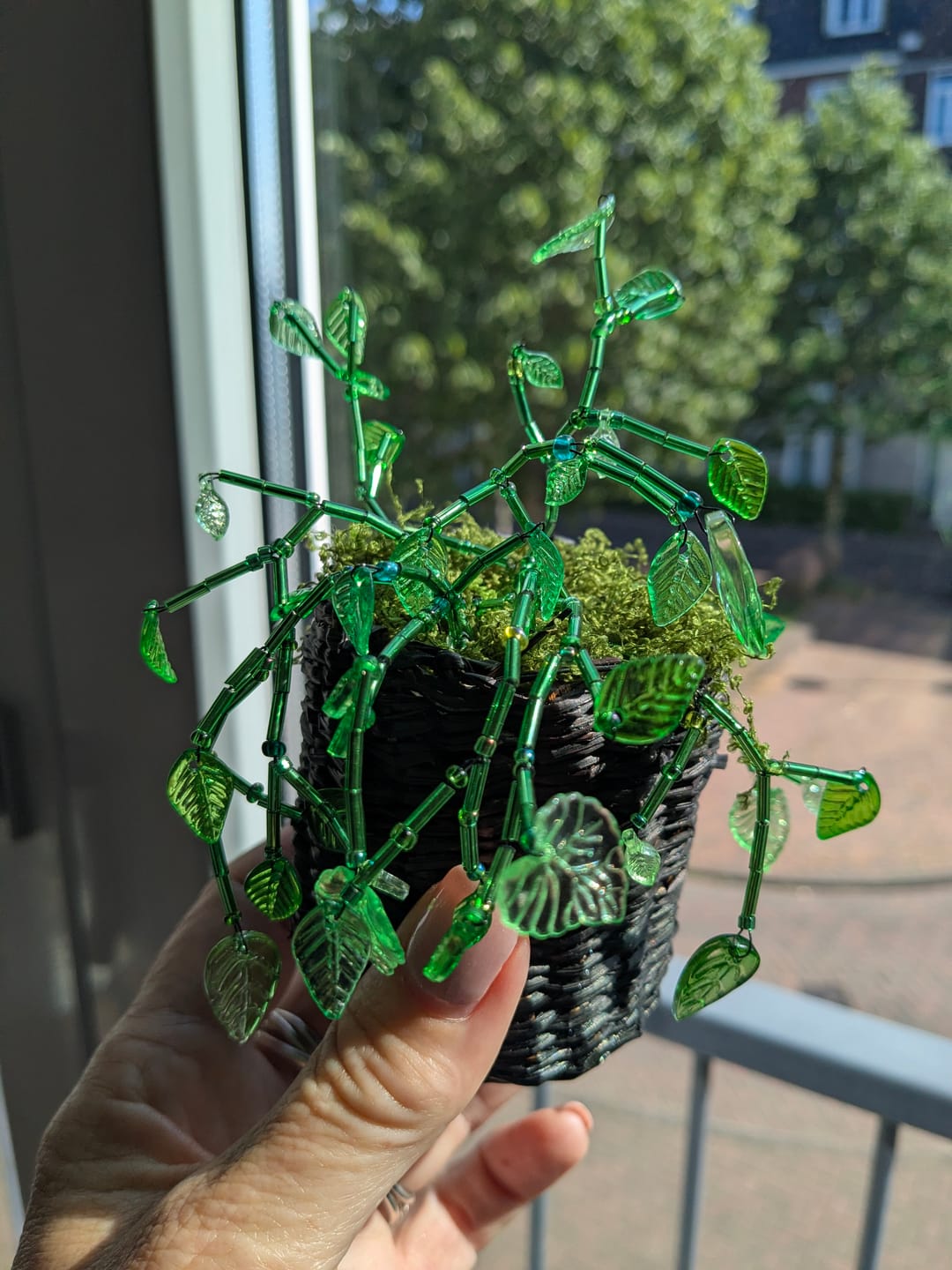 Customer photo review of Workshop: Maak je eigen kralenplantje (meest gekozen)