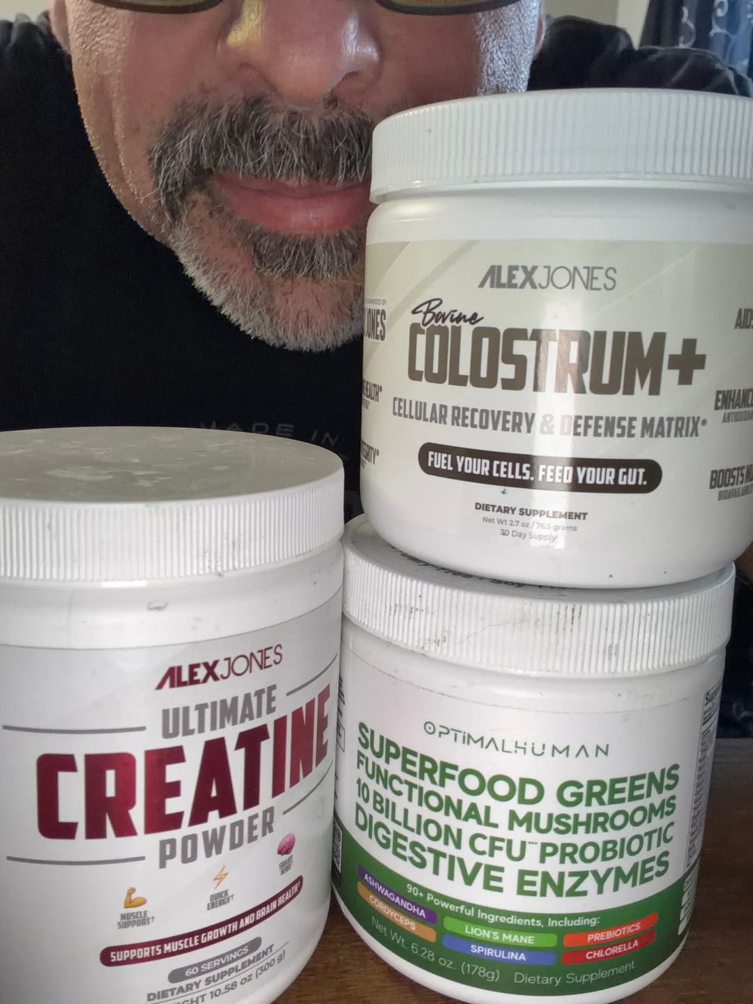 Customer photo review of Bovine Colostrum+ - Cellular Recovery & Defense Matrix (2.5 oz) (30 Servings)
