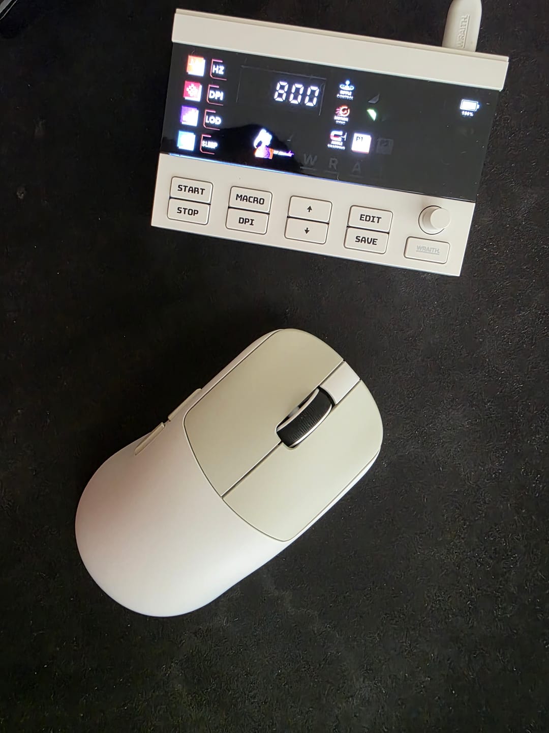 Customer photo review of Wraith W1 Wireless Mouse