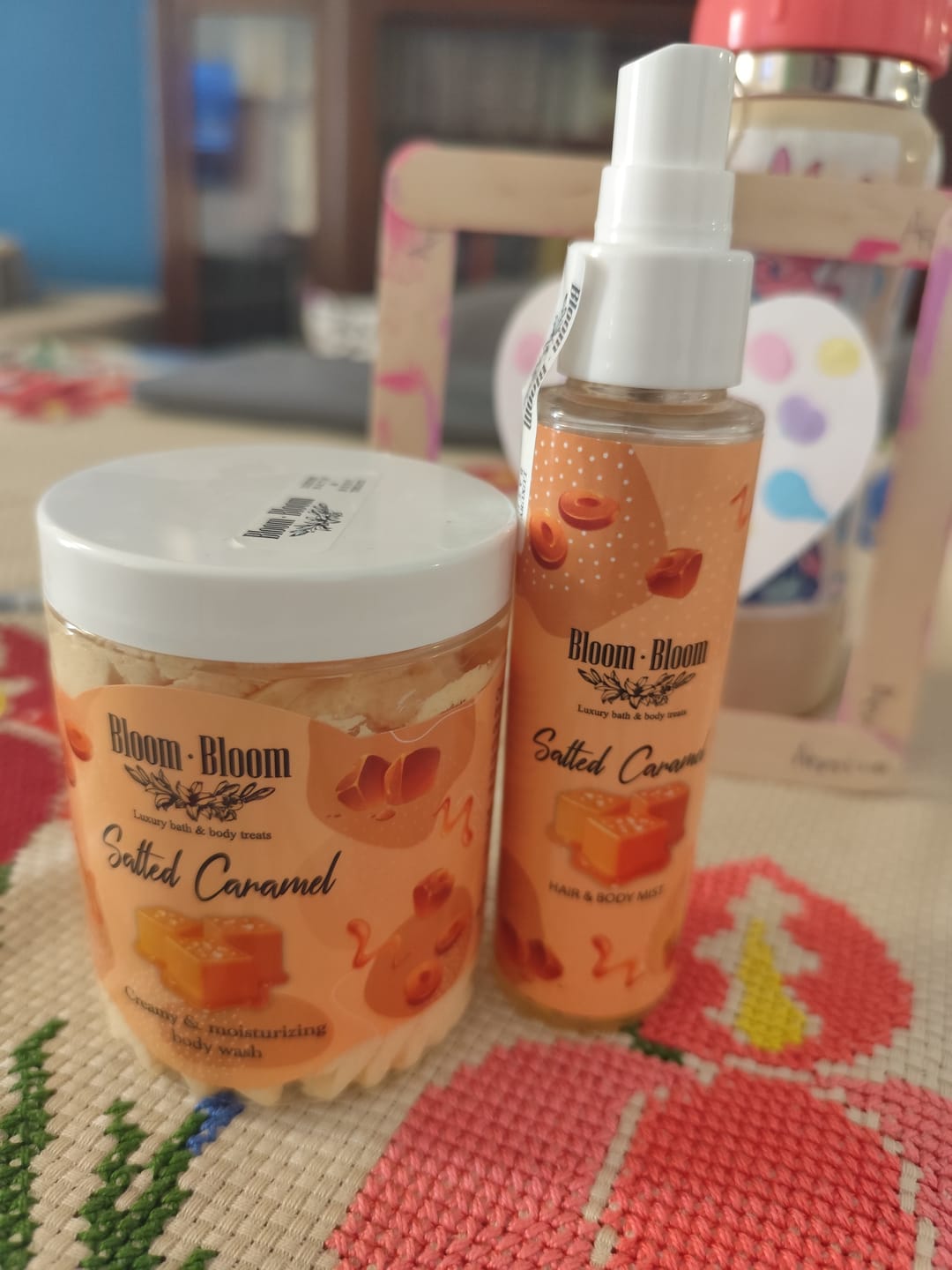 Customer photo review of Σαπουνοπαγωτό Salted Caramel