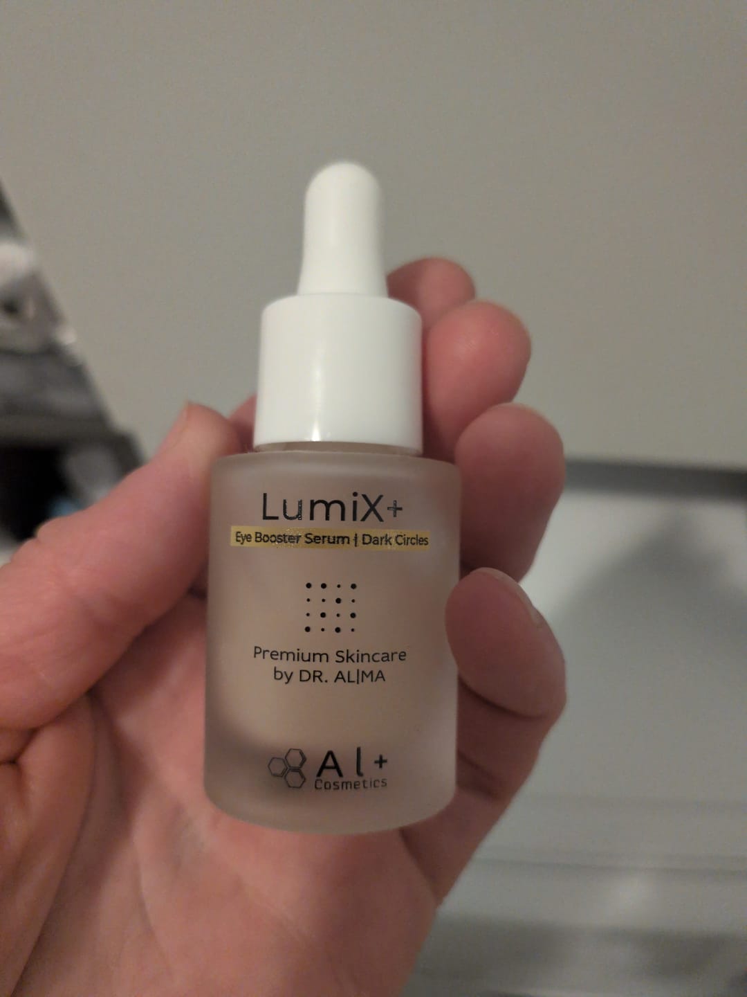 Customer photo review of LumiX+ | Озаряващ eye booster с кофеин