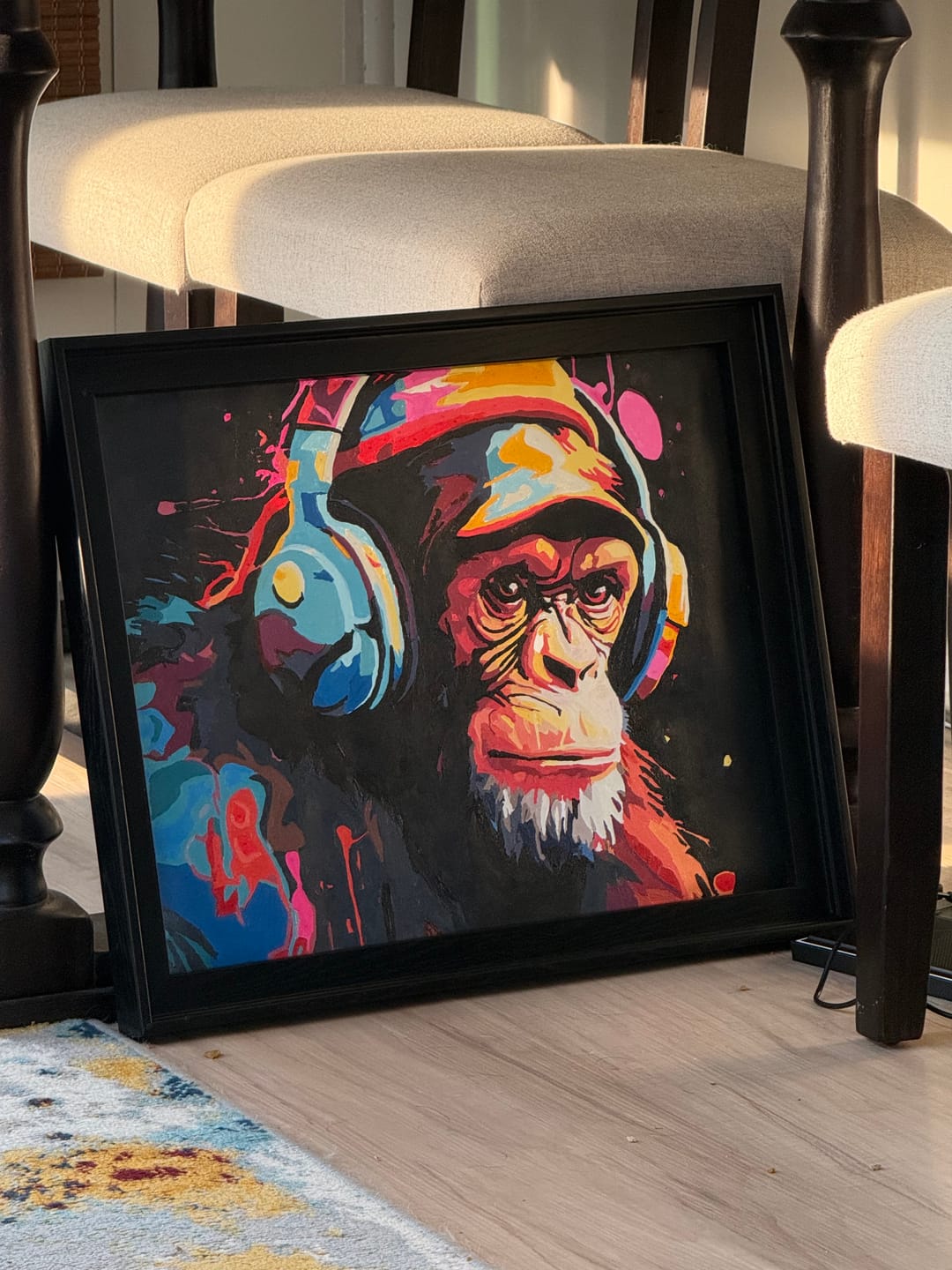 Customer photo review of Hip Hop Chimp