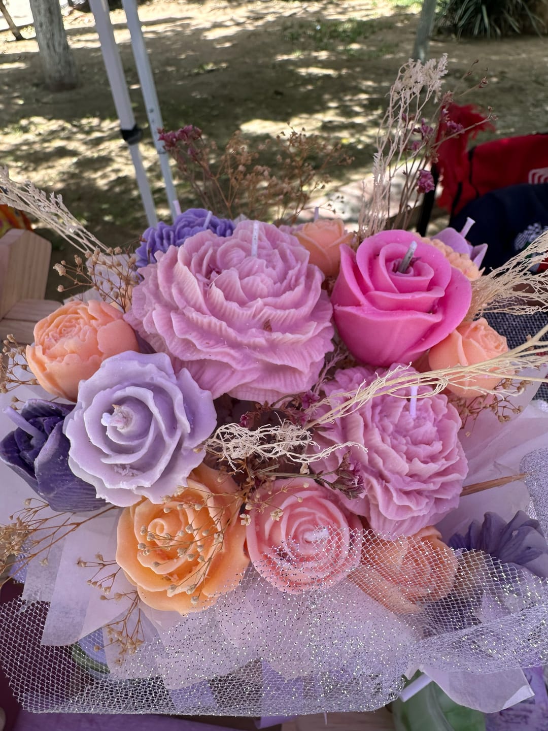 Customer photo review of ✨ Cera Premium Lista para MOLDE – Ideal para Velas de molde ,Waxmelts y figuras decorativas