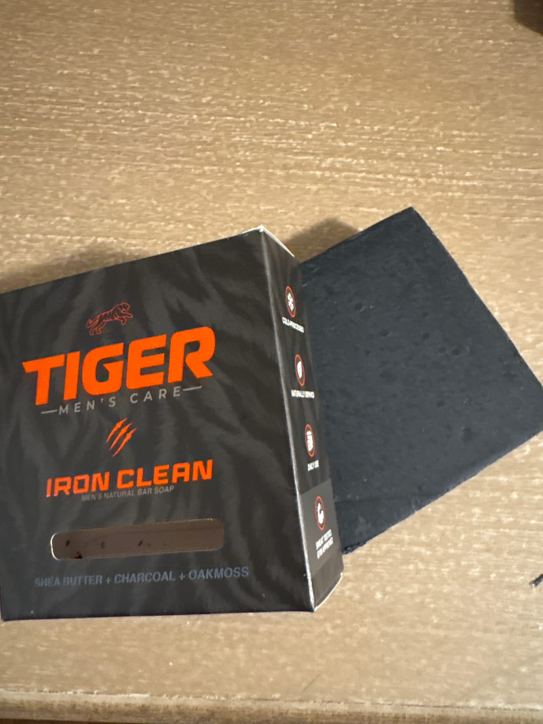 Customer photo review of Iron Clean Bar Soap