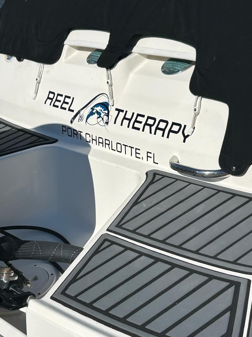 Customer photo review of Boat Logo Decal