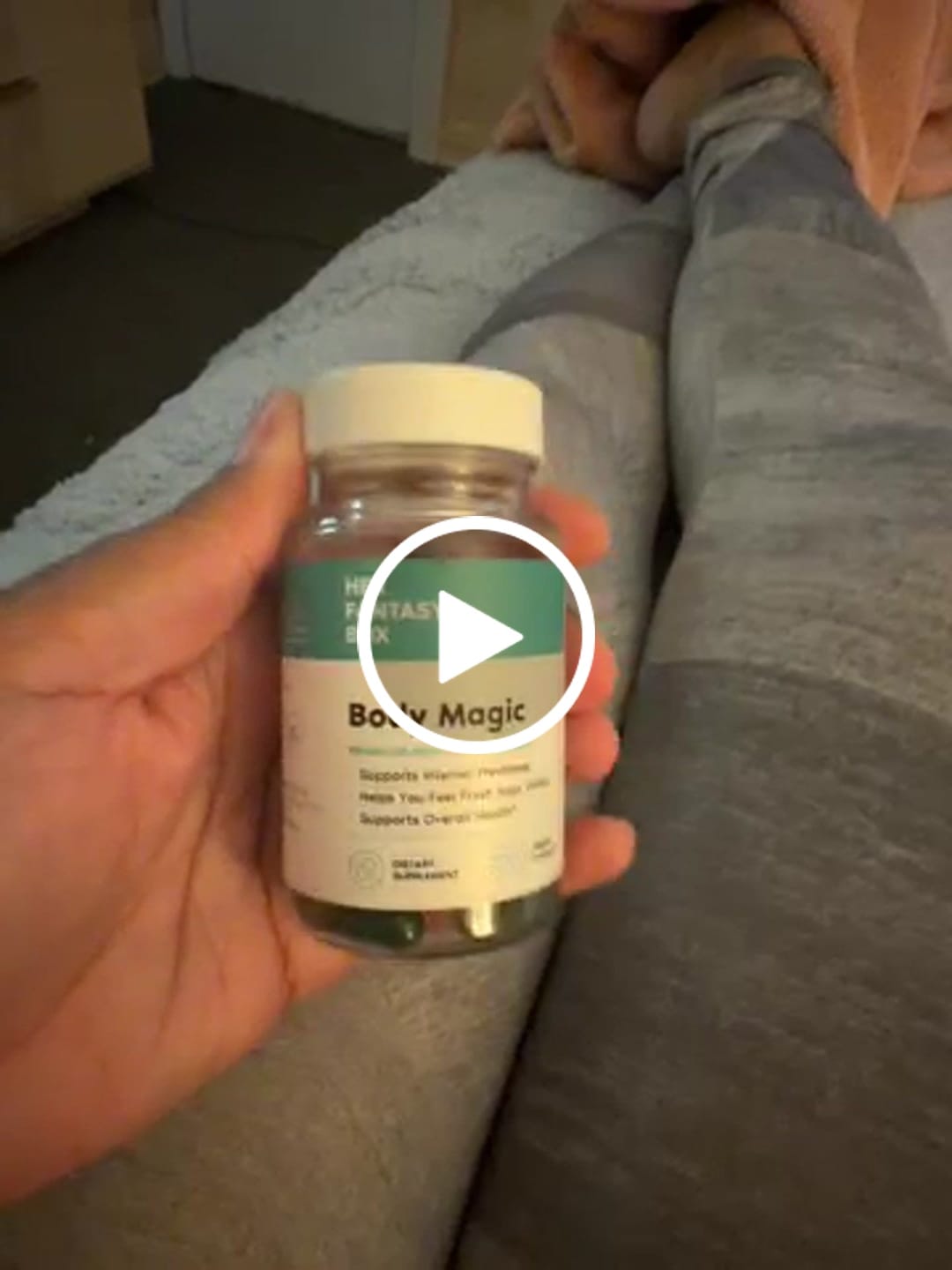 Customer video review of Body Magic Chlorophyll Pill - For Body Odor, Detox & Skin