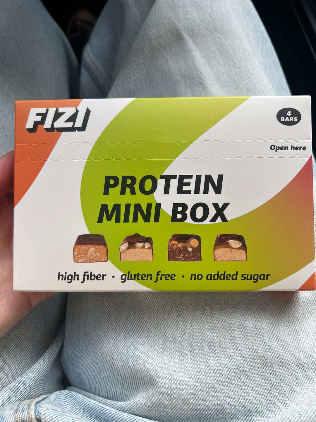 Customer photo review of Mini box Protein x4 шт.