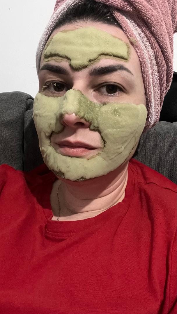 Customer photo review of Miyo - Masque à bulles profond au basilic sacré