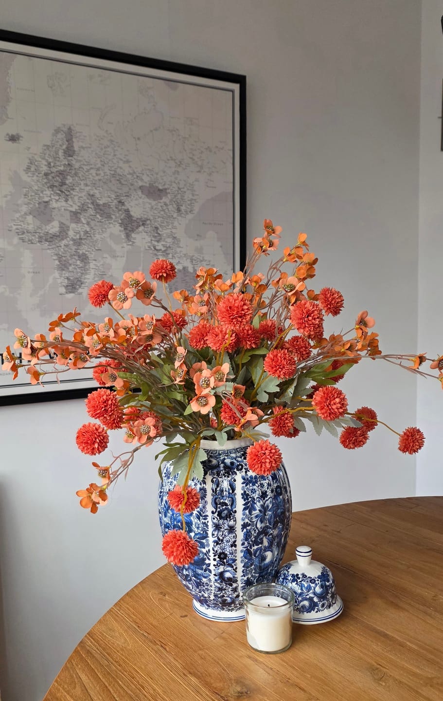 Customer photo review of Wax Arrangement - Terracotta