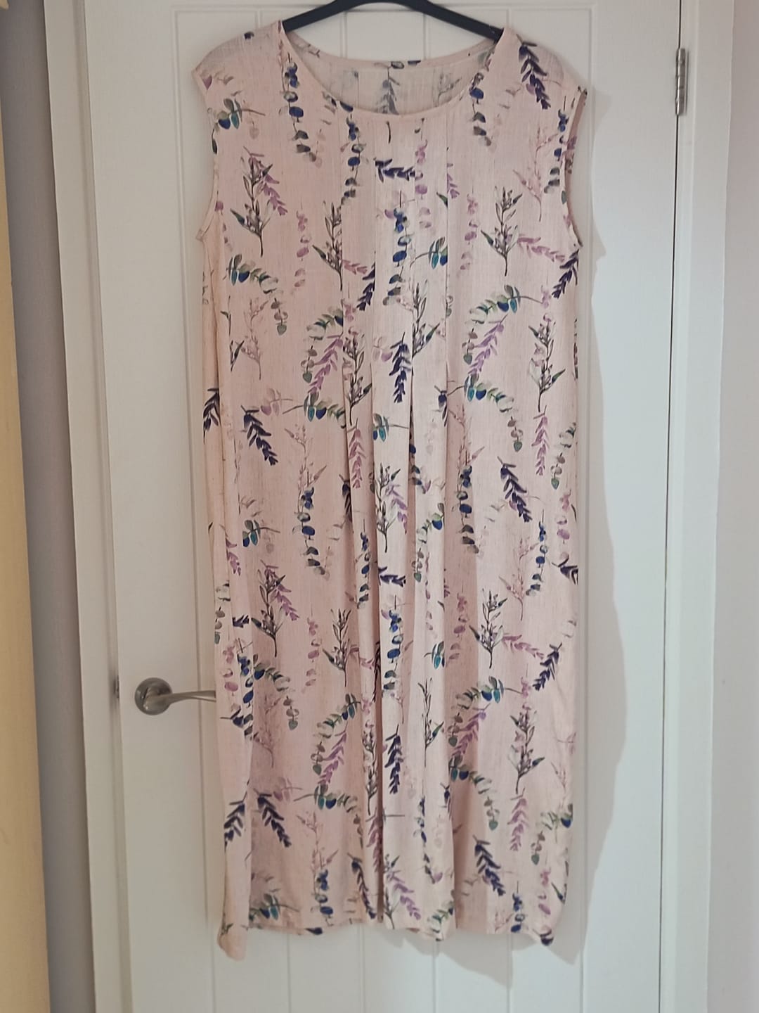 Customer photo review of Natural Leaves Linen Viscose Fabric