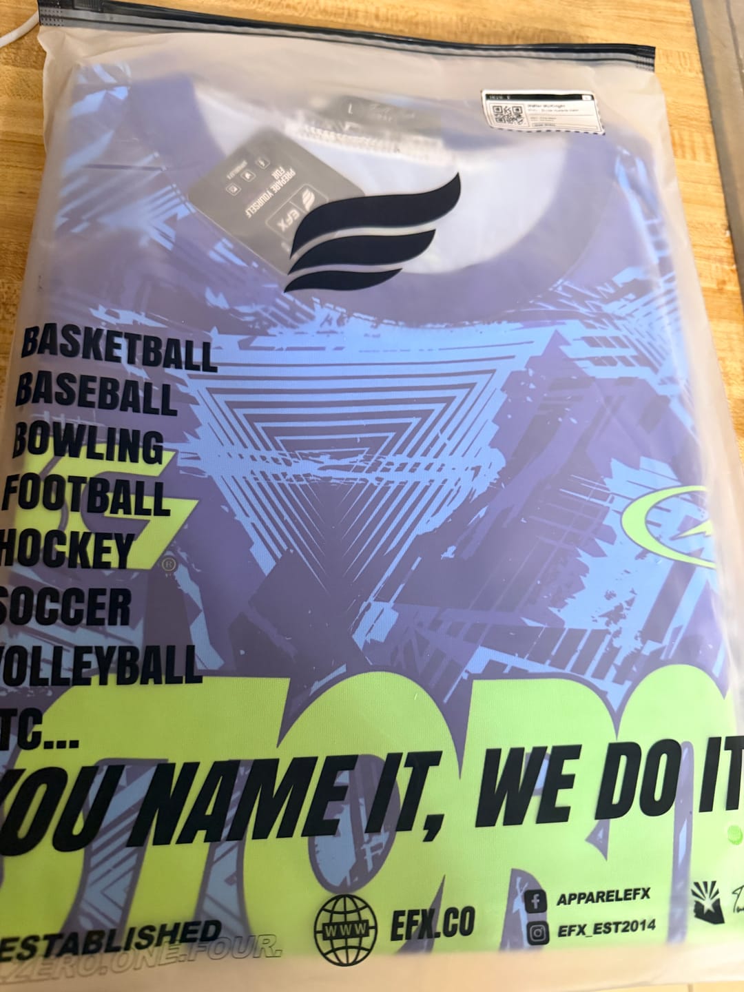 Customer photo review of Motiv - Evoke Hysteria Neon - Bowling Jersey