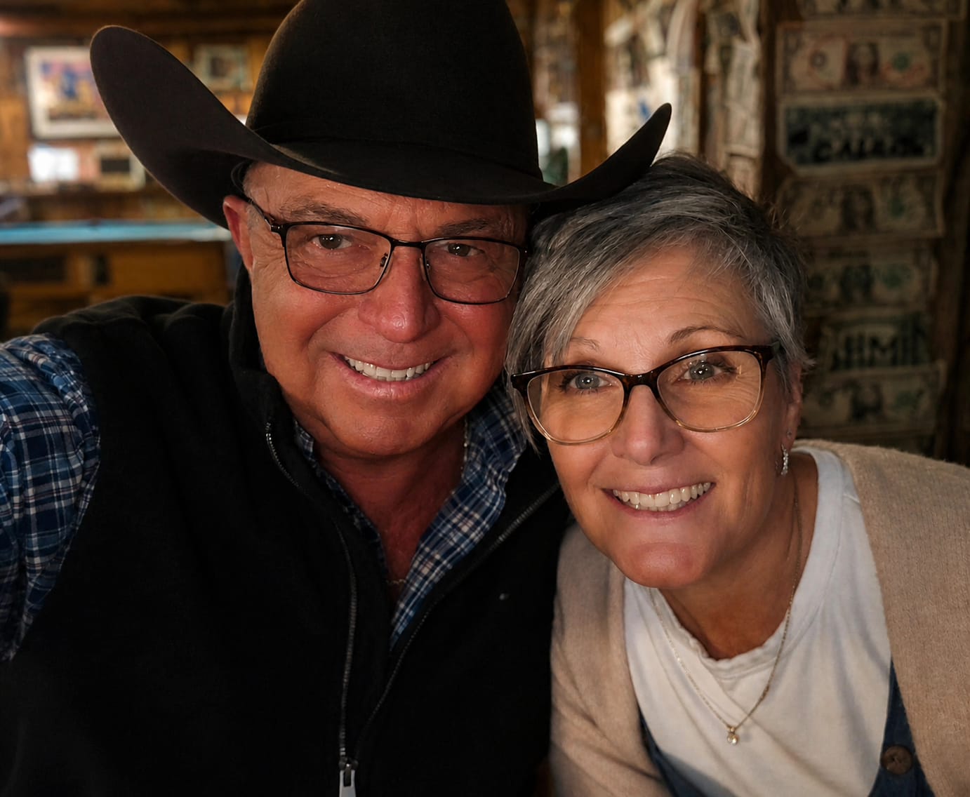 Customer photo review of 10X Shasta Fur Felt Cowboy Hat