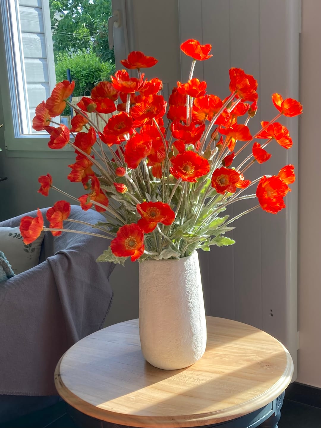 Customer photo review of Coquelicots - Orange (10 tiges)