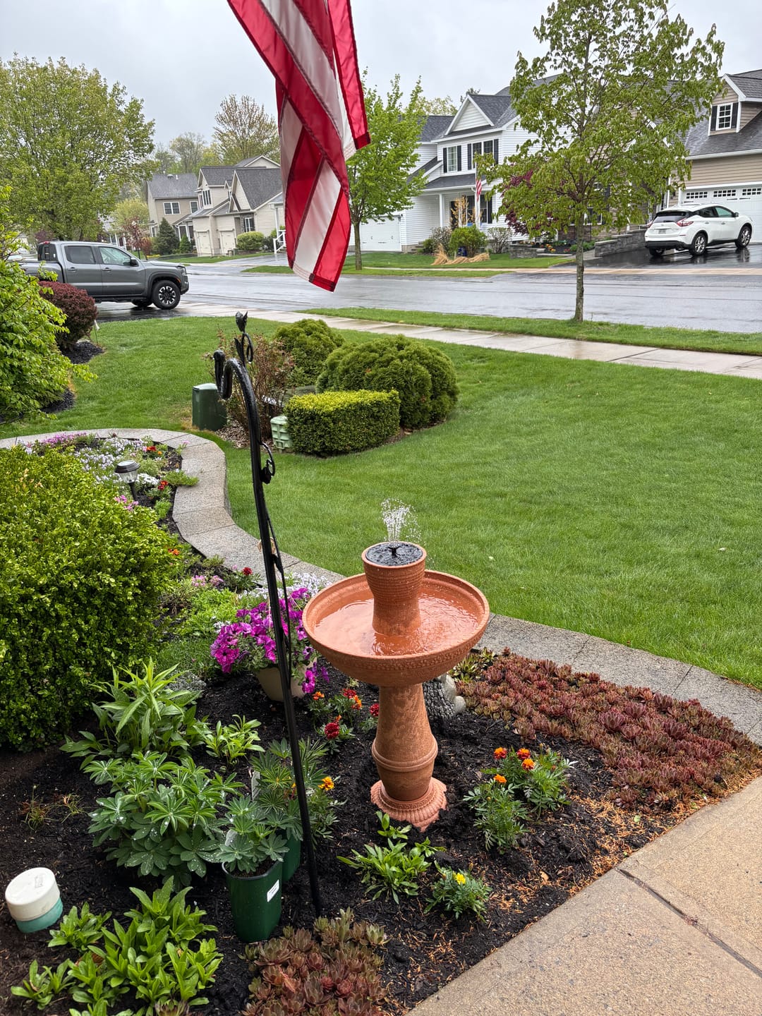 Customer photo review of Adria Cordless 8-in-1 Modular Fountain with Timer