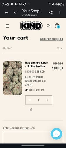 Runtz Cake - 4 Grams - Hybrid photo review
