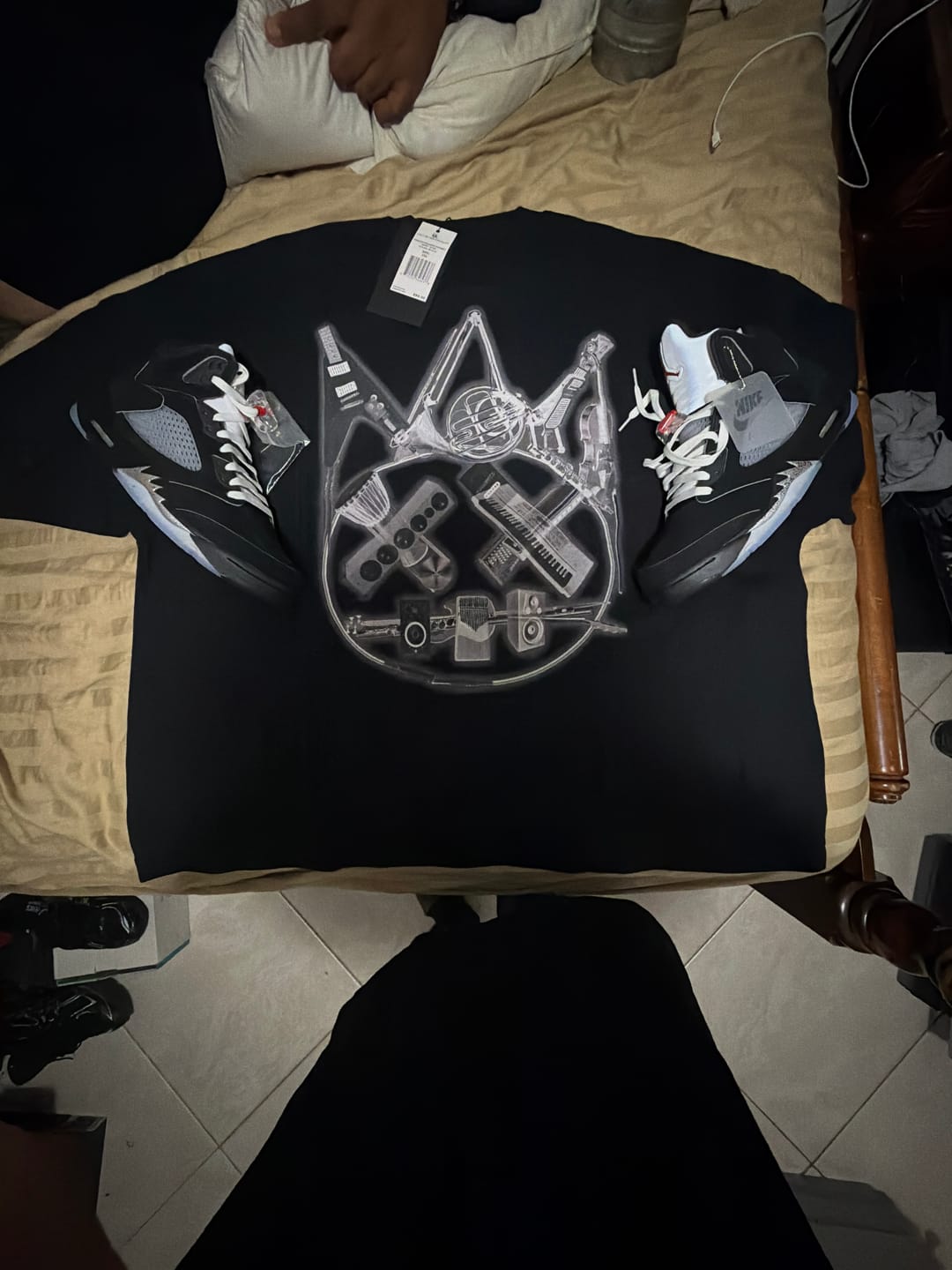 Customer photo review of Cult Of Individuality Instruments Tee Black