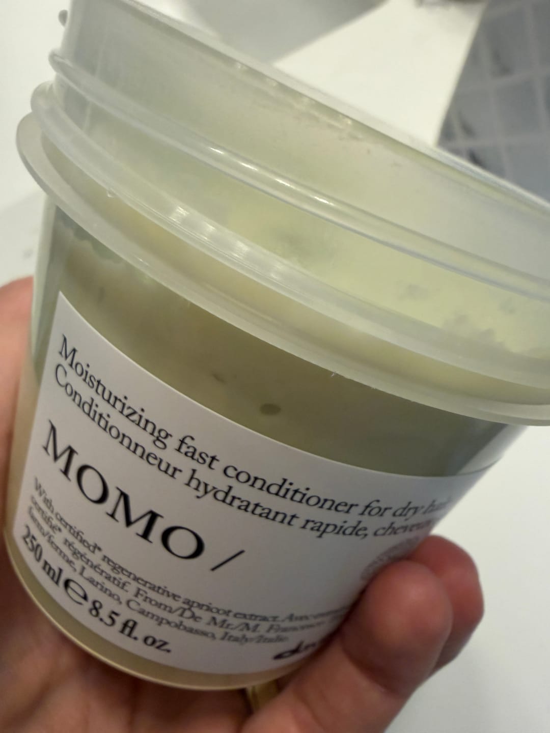 Customer photo review of MOMO Conditioner