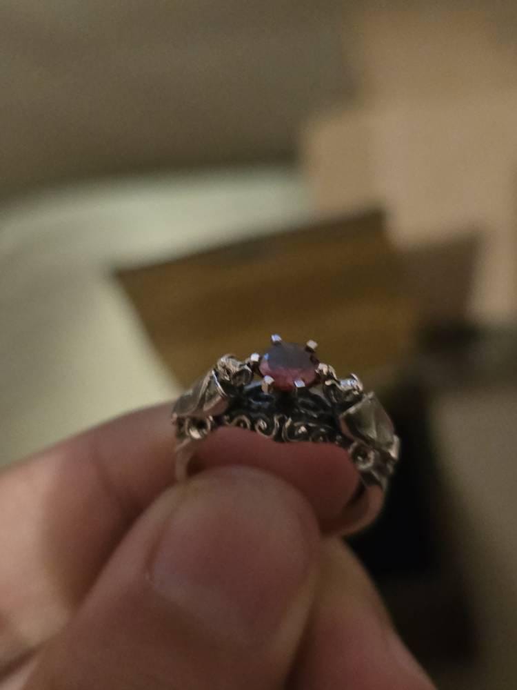 Customer photo review of Vampire Bat Ring