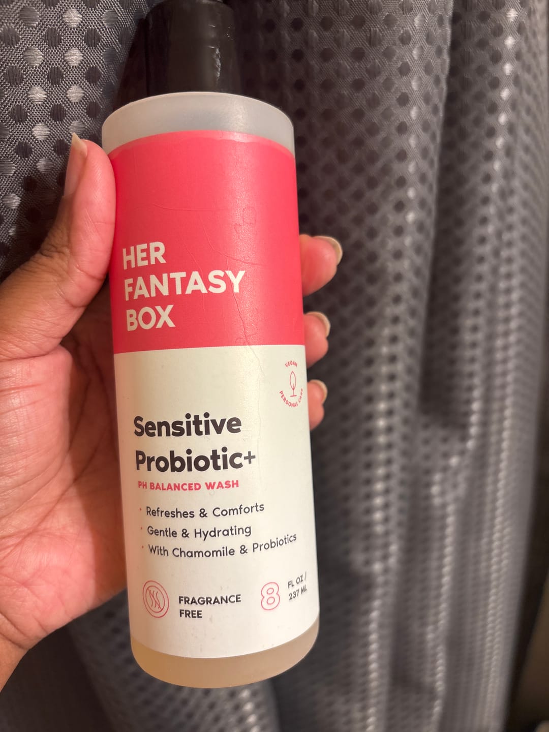 Customer photo review of Sensitive Probiotic+ pH Balanced Feminine Wash