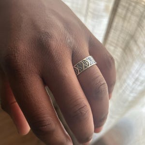 Customer photo review of Japanese Wave Ring