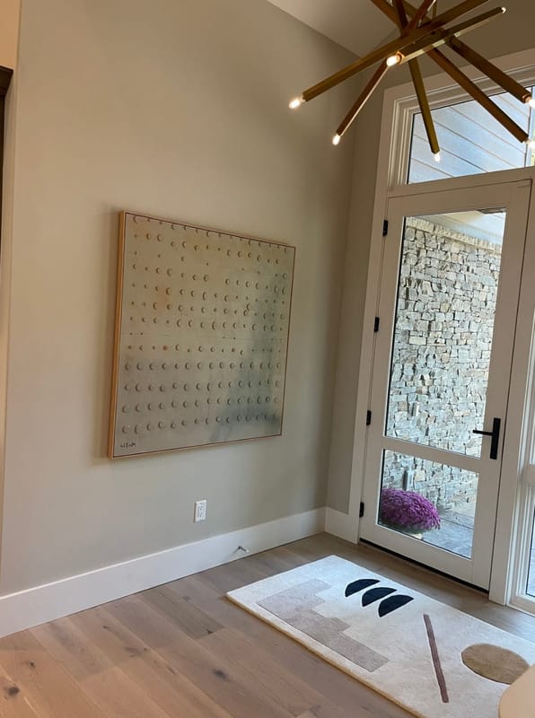 Customer photo review of Wabi-Sabi Wall Art#TX005
