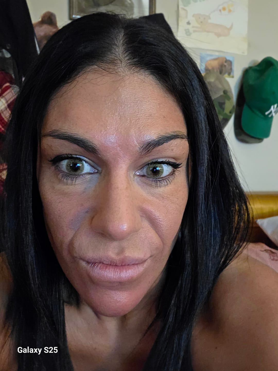 Customer photo review of Hidrocor MEL Prescription Colored Contact Lenses
