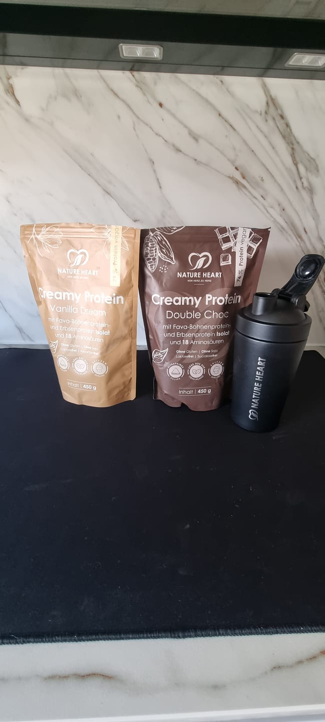 Customer photo review of Creamy Protein Vanilla Dream