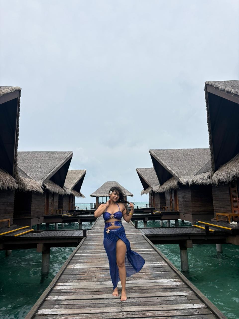 Customer photo review of Mavis Cutout Swimsuit With Skirt