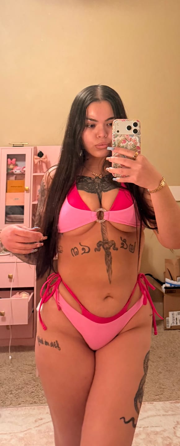 Customer photo review of Seamolly Colorblock Two Tone O Ring Double Layer Bikini Set
