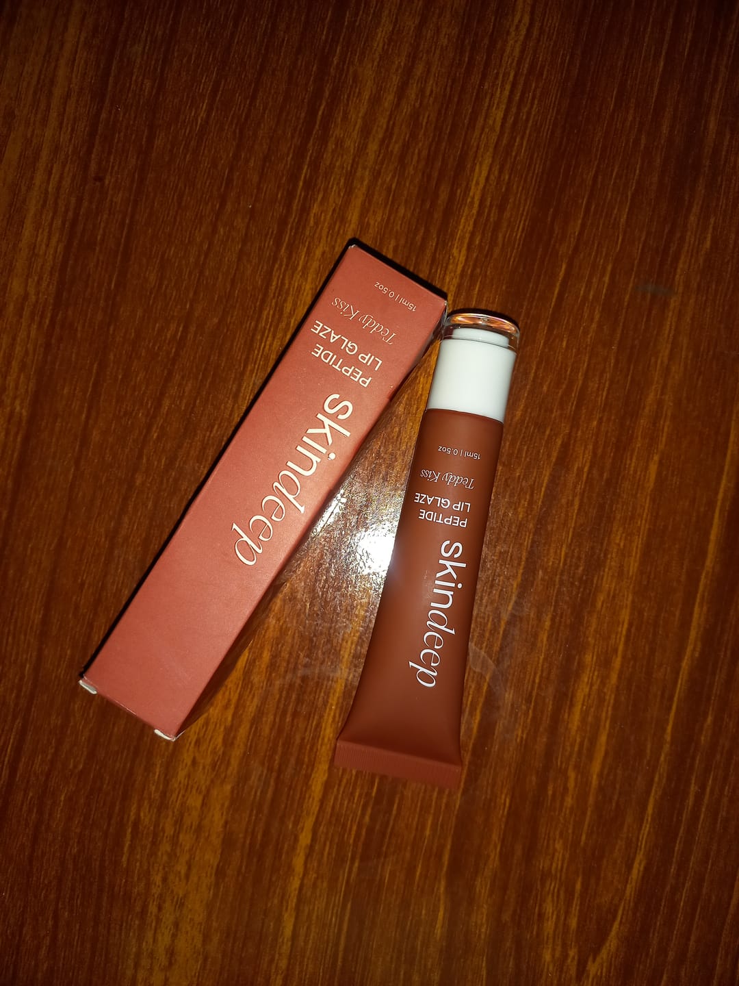 Customer photo review of Peptide Lip Glaze